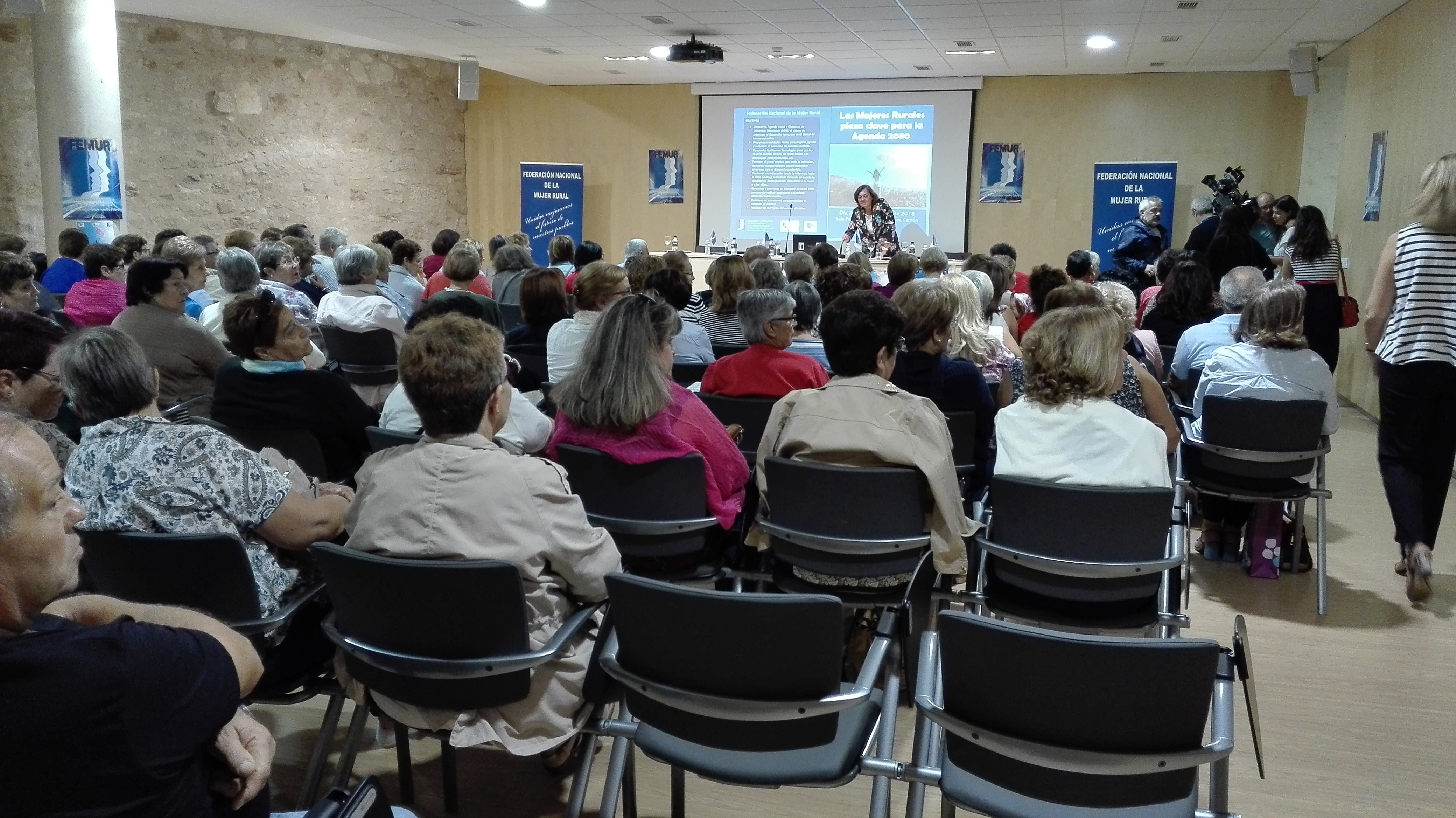 La sala polivalente del Teatro Ramos Carrión en una de las actividades que ha albergado