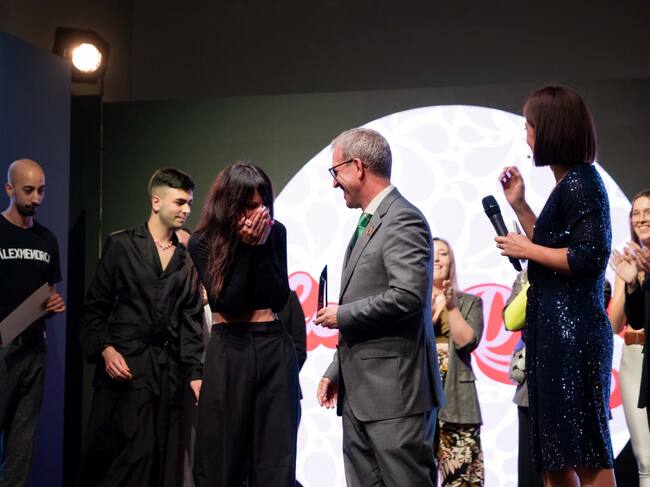 Cristina Sanz, ganadora del Concurso de Jóvenes Diseñadores en la XXIV Pasarela de la Moda de Castilla y León