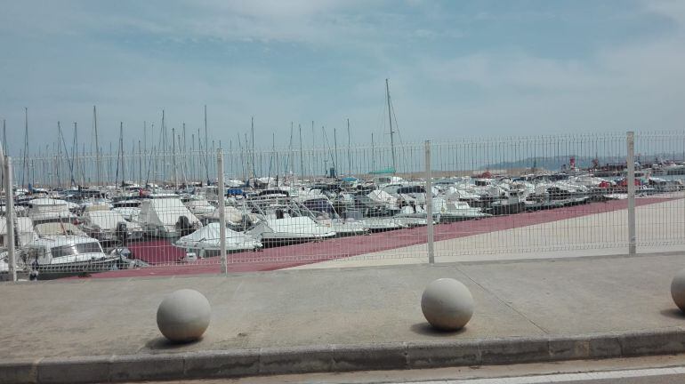 Amarres públicos en Xàbia.