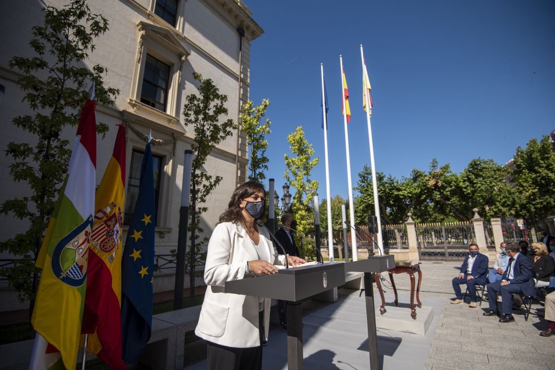 La presidenta del Gobierno de La Rioja, Concha Andreu.