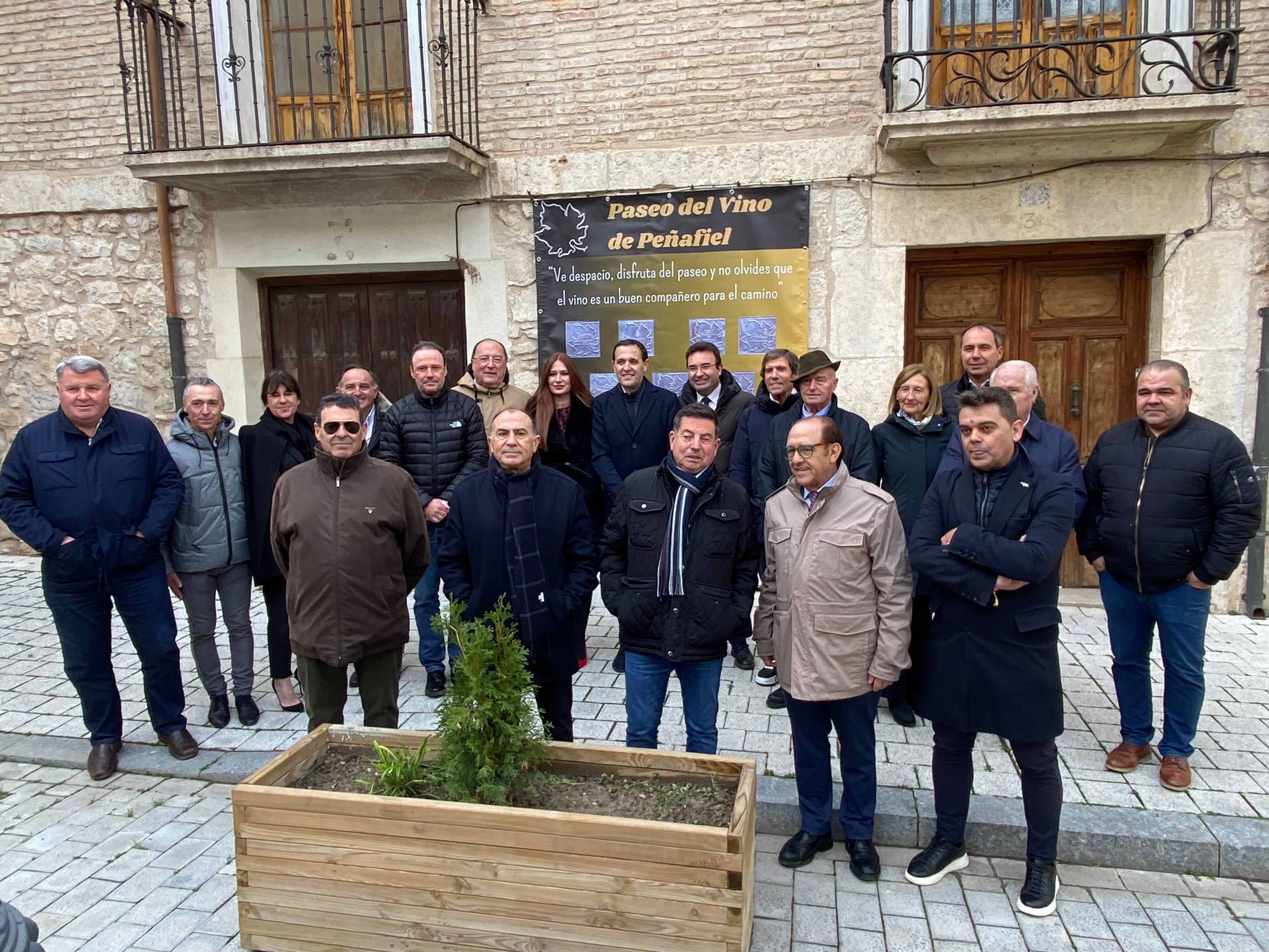 Presentación Paseo del Vino en Peñafiel