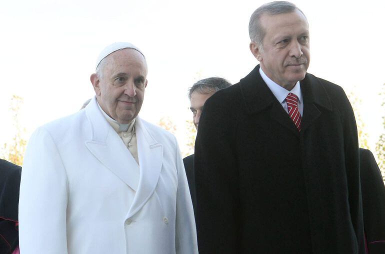 El presidente turco y Erdogan, juntos en una foto de archivo