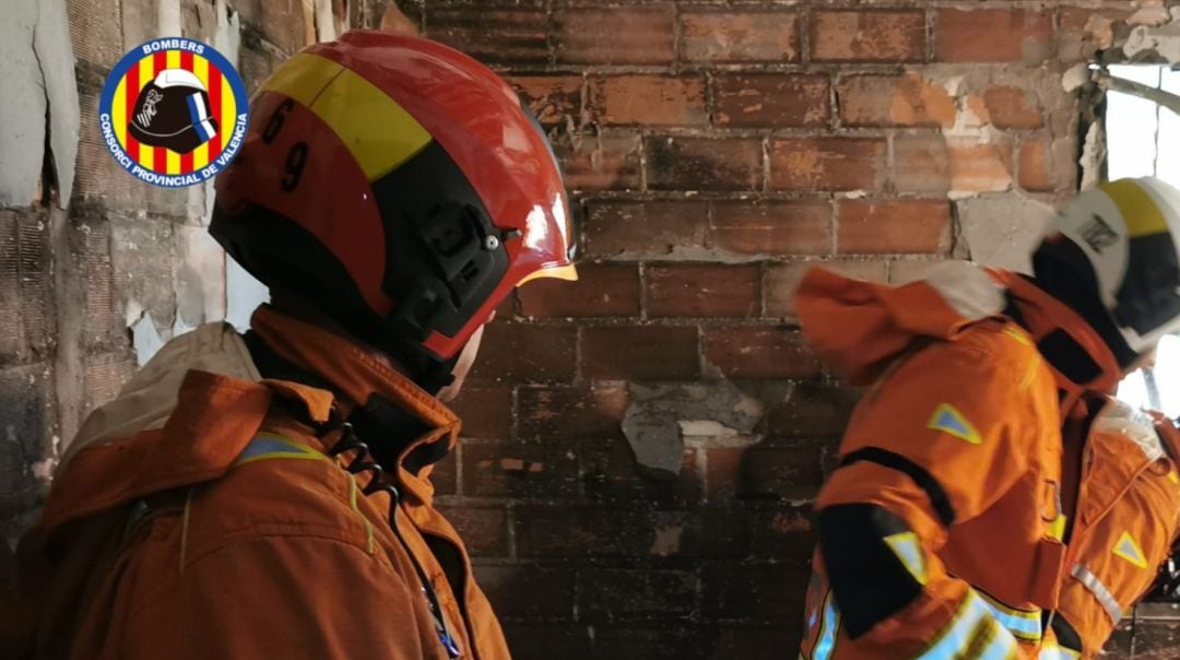  Foto de los bomberos del consorcio de este lunes por la tarde