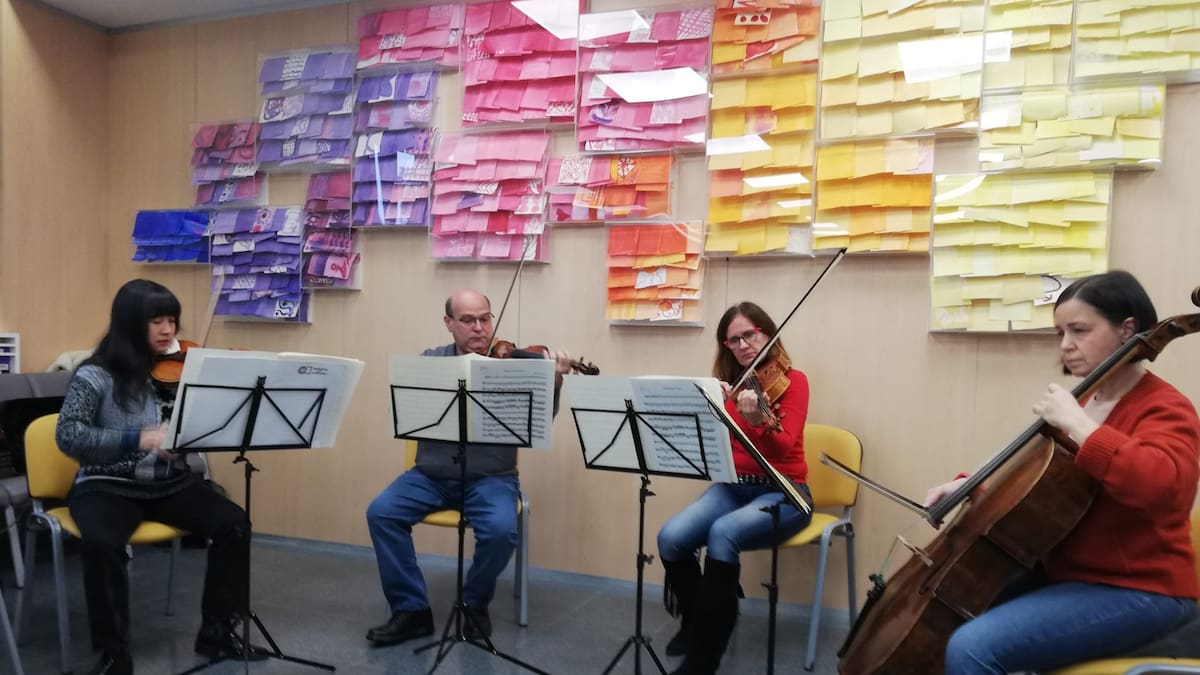 Músicos de la Orquesta de Córdoba actúan por segundo año consecutivo en los Hospitales General y Provincial de Córdoba