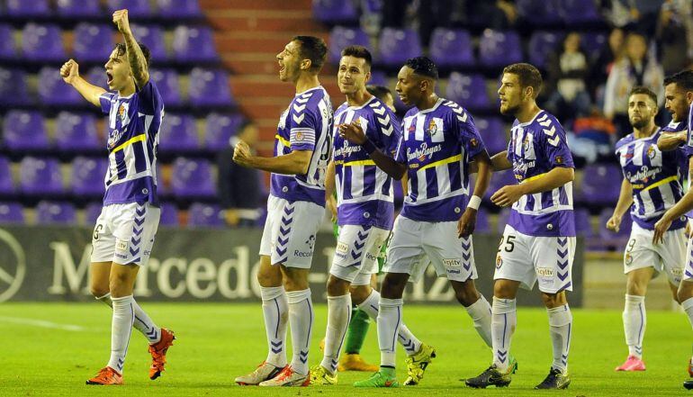 Celebración del gol de Samuel