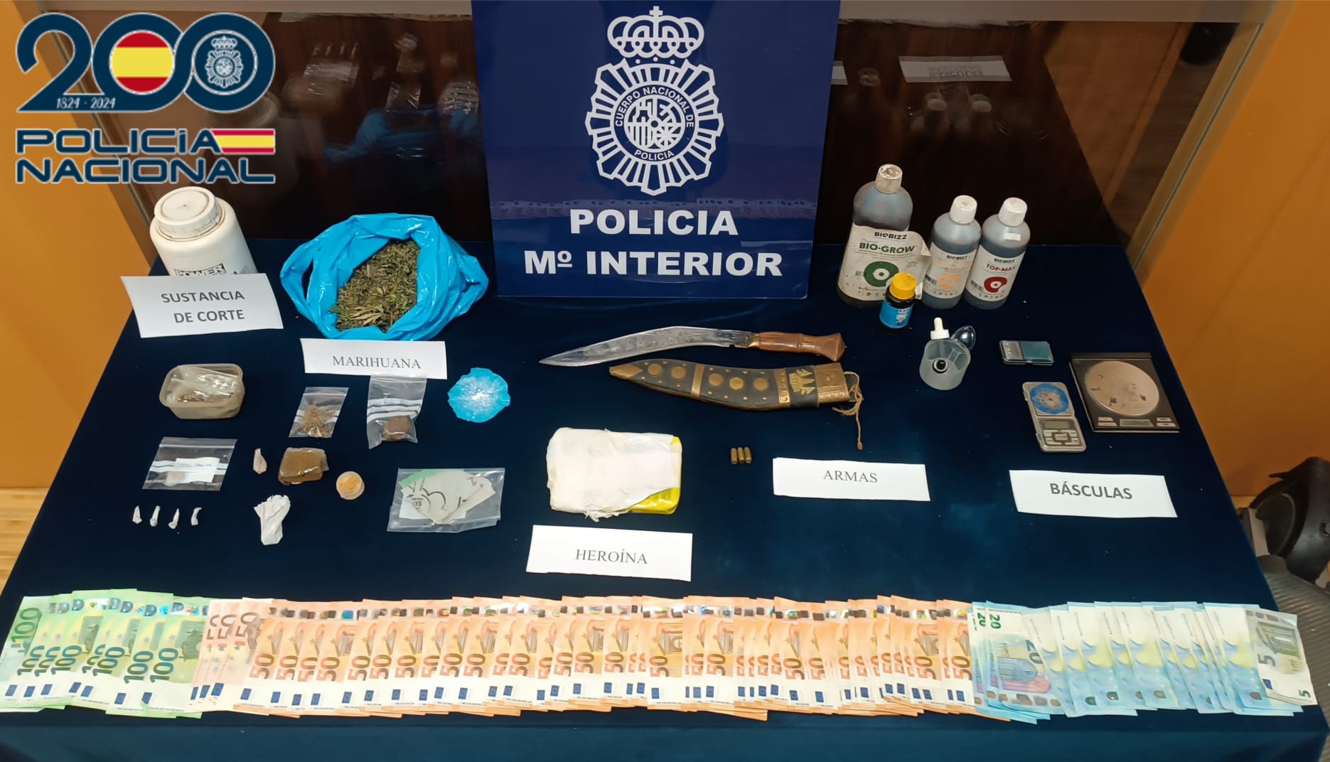 Tráfico de drogas en Vigo y Gondomar