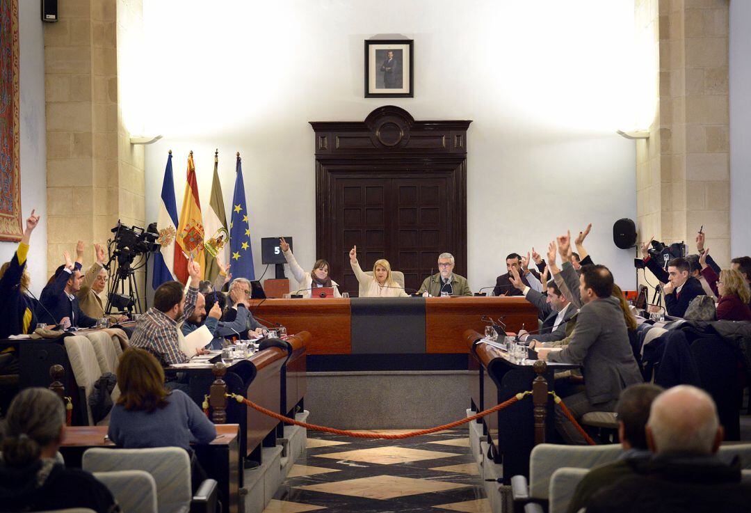 Pleno celebrado este jueves