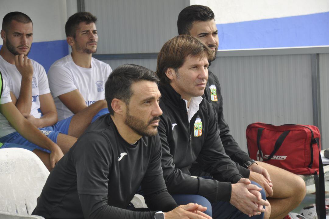 Jesús Mendoza durante un partido en Guadalcacín