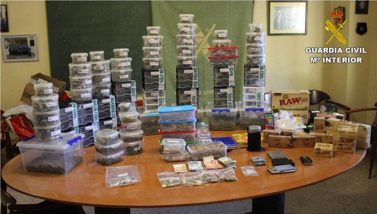 Operación antidrogas.