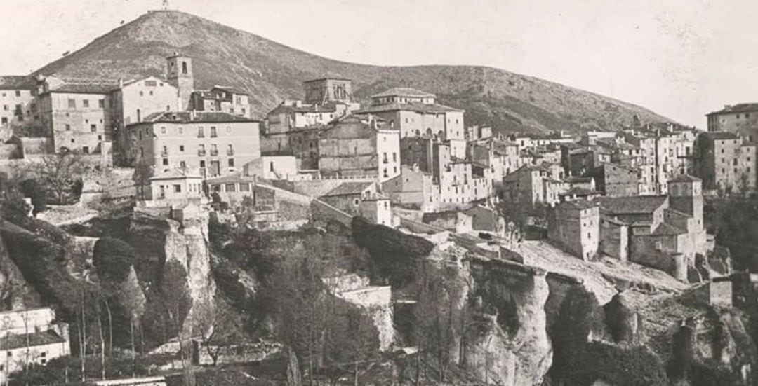 Vista de Cuenca a principios del siglo XX.