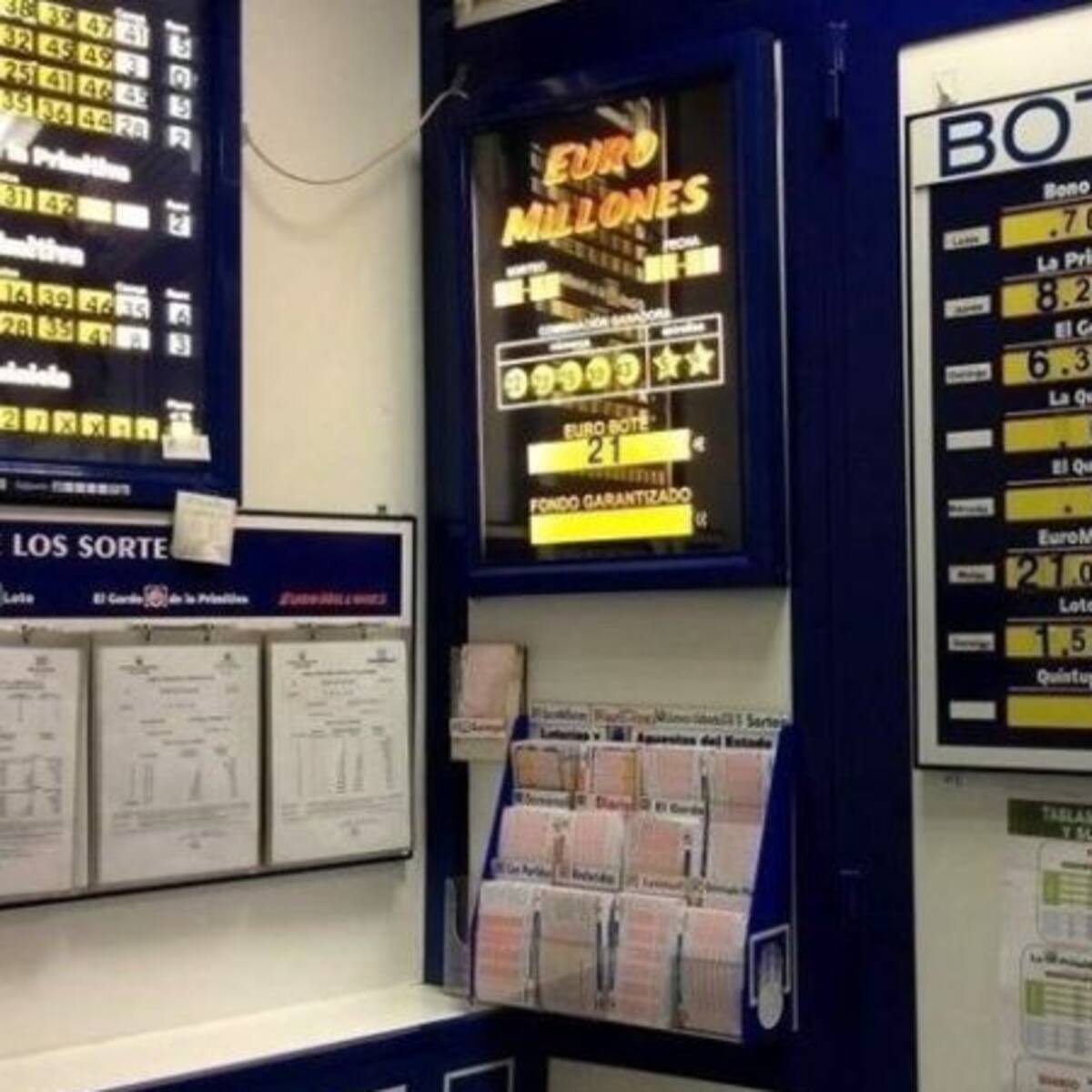 El primer premio de la Lotería visita Leganés y Sanse