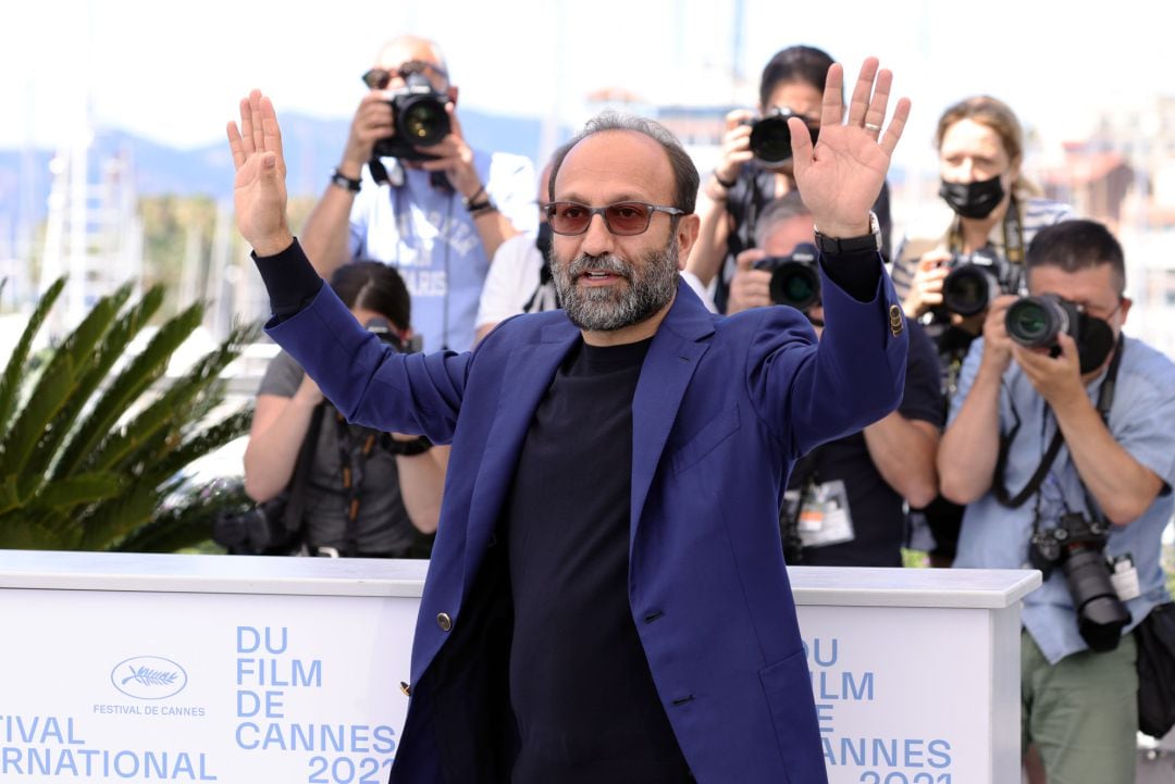 El director Asghar Farhadi en Cannes