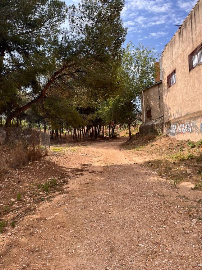 Uno de los caminos reparados