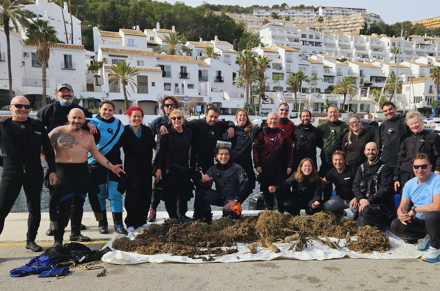 Equipo de Coral Soul en el que se encuentra la cuellarana Marina Palacios