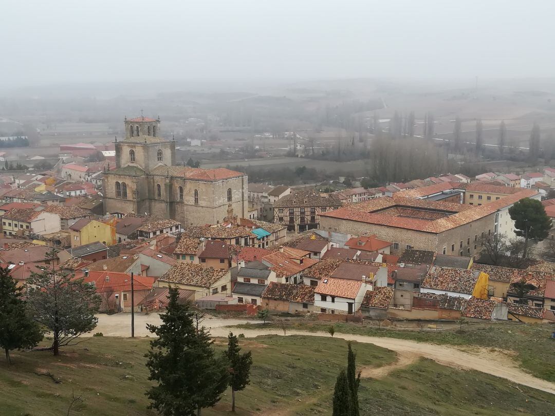 Vista panorámica de Peñaranda de Duero