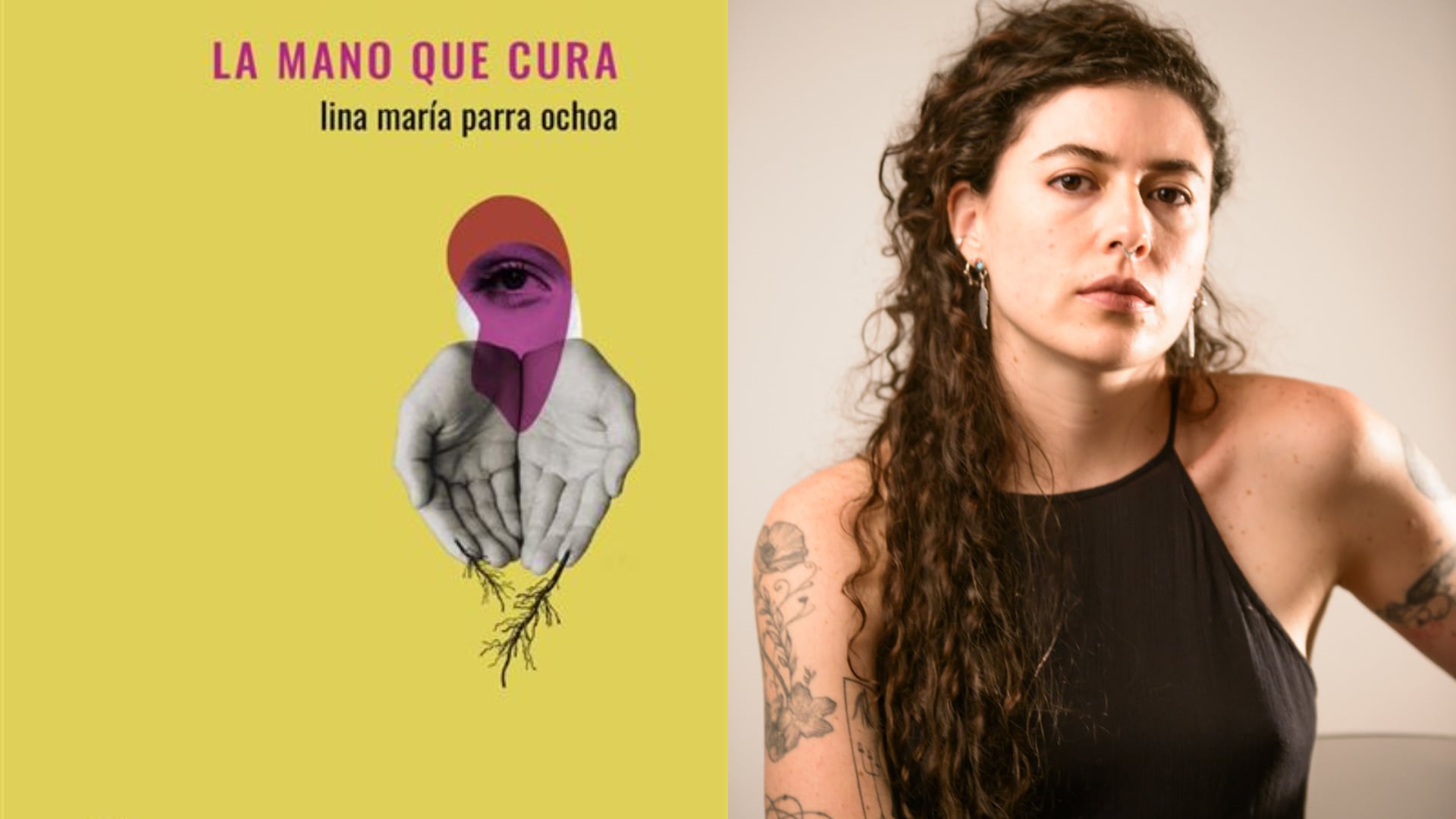 Lina María Parra Ochoa y su novela &#039;La mano que cura&#039;