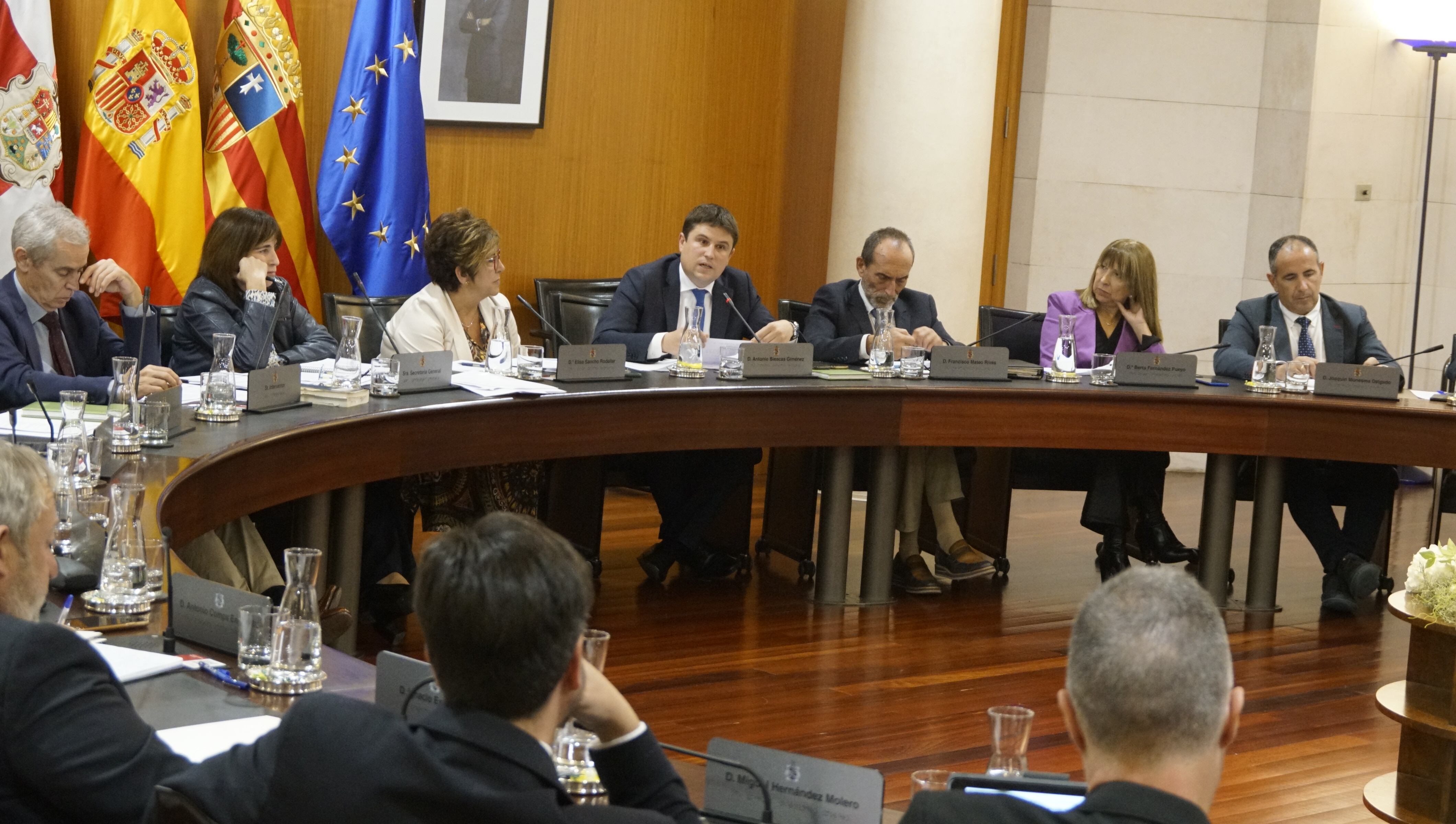 Antonio Biescas, portavoz del PSOE en la DPH