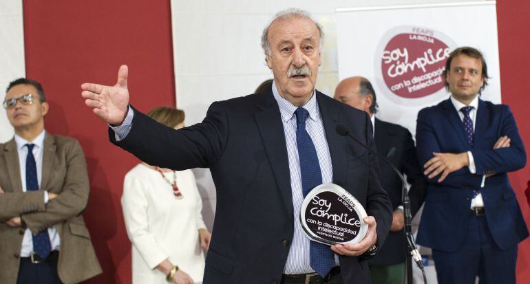 El seleccionador nacional de fútbol Vicente del Bosque.