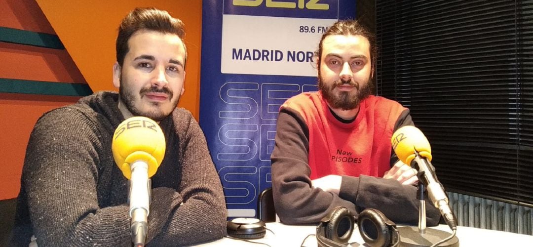 Víctor Nieto y Dani Felipe, miembros del Consejo de la Juventud de Alcobendas