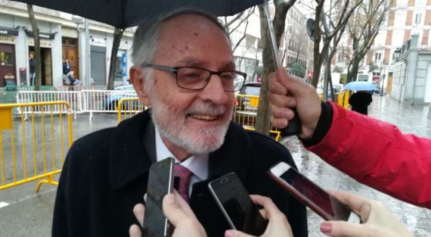 Celdrán, expresidente del PP de Cartagena, tras testificar en el Supremo