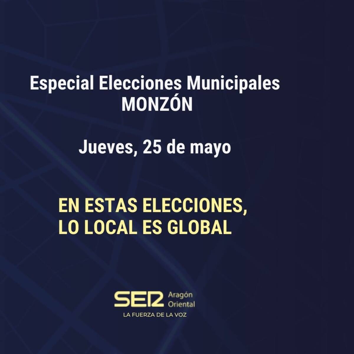 El Ayuntamiento de Monzón, a debate en SER Aragón Oriental