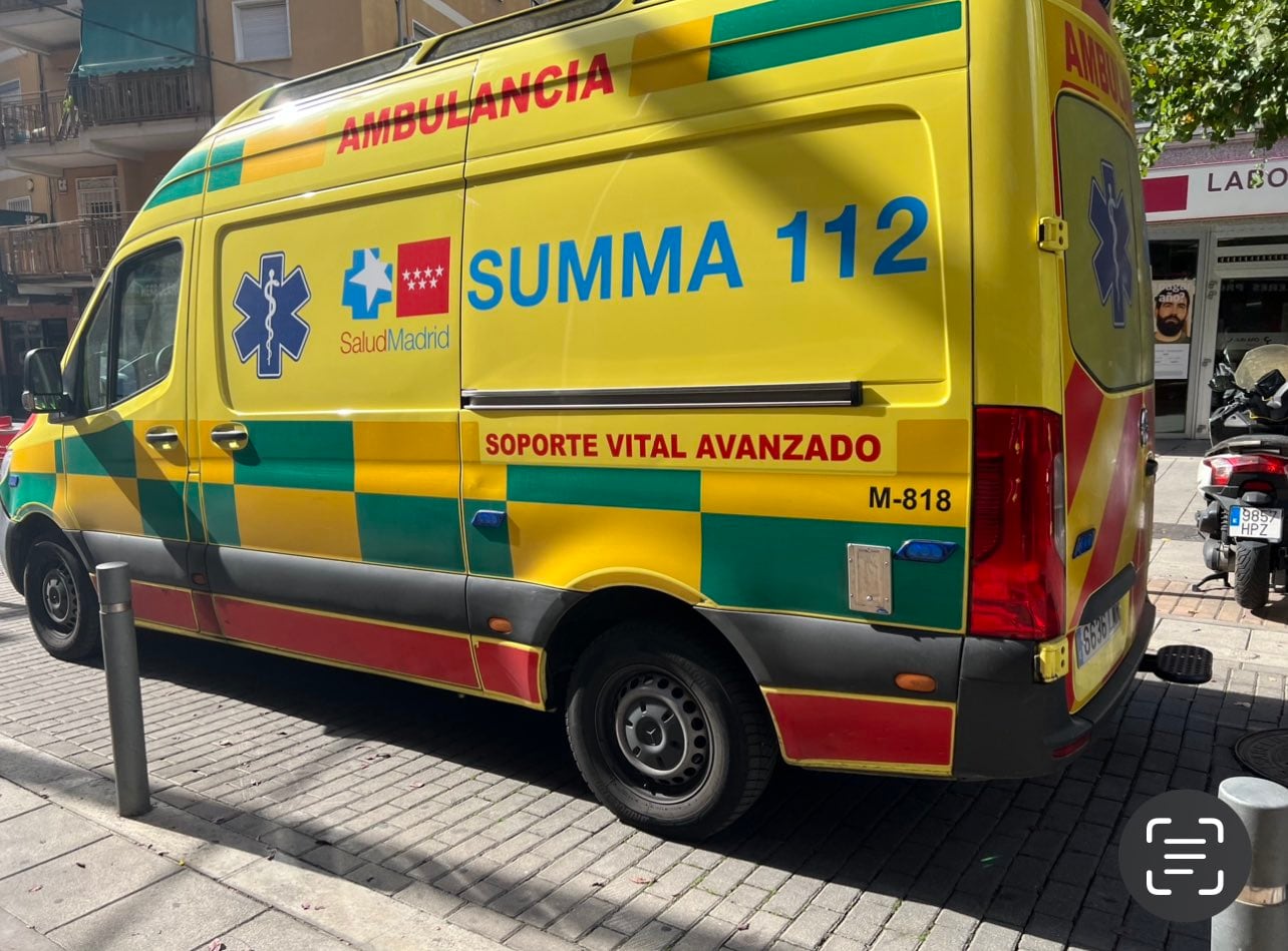 Ambulancia del SUMMA 112