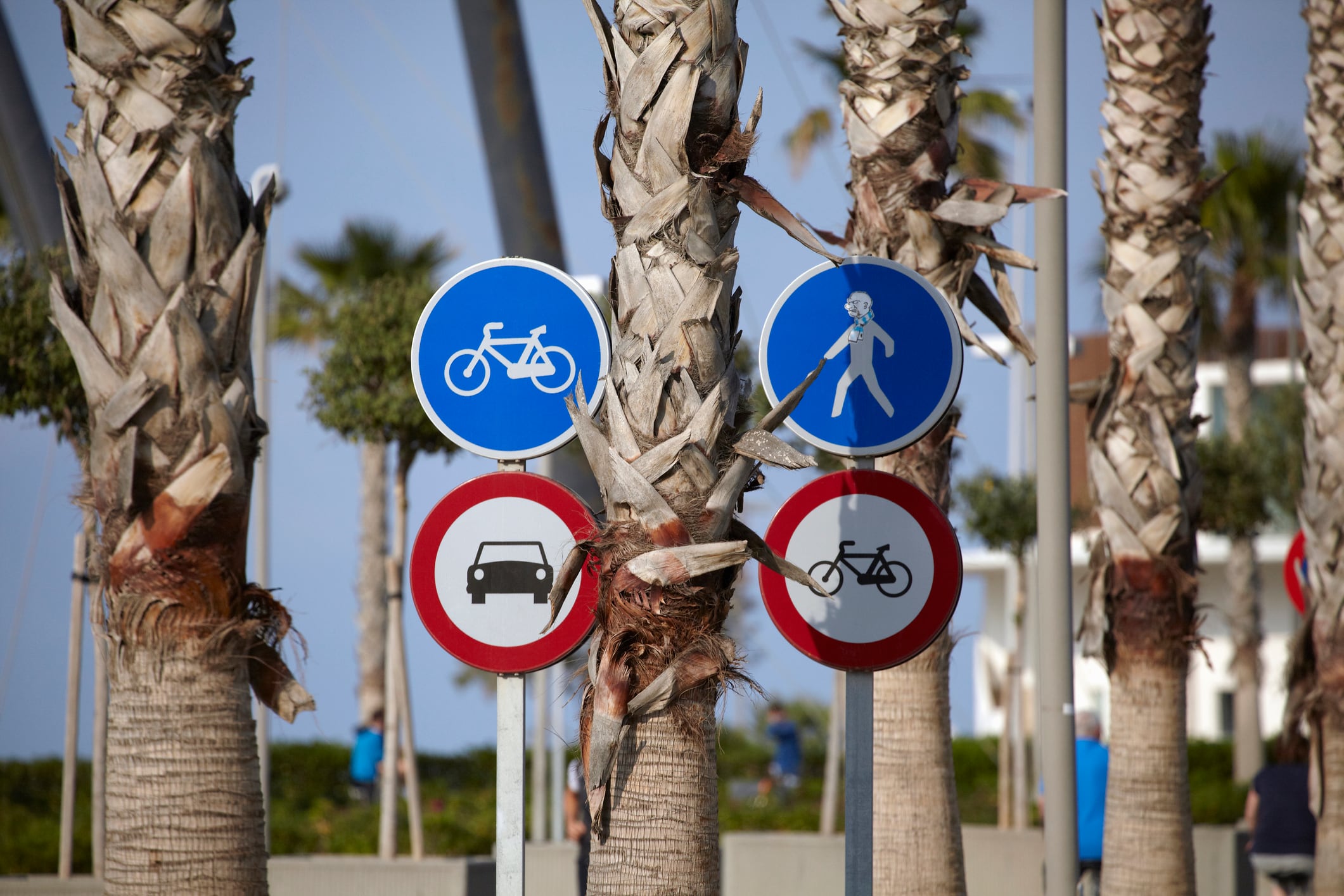 Señales de tráfico en València