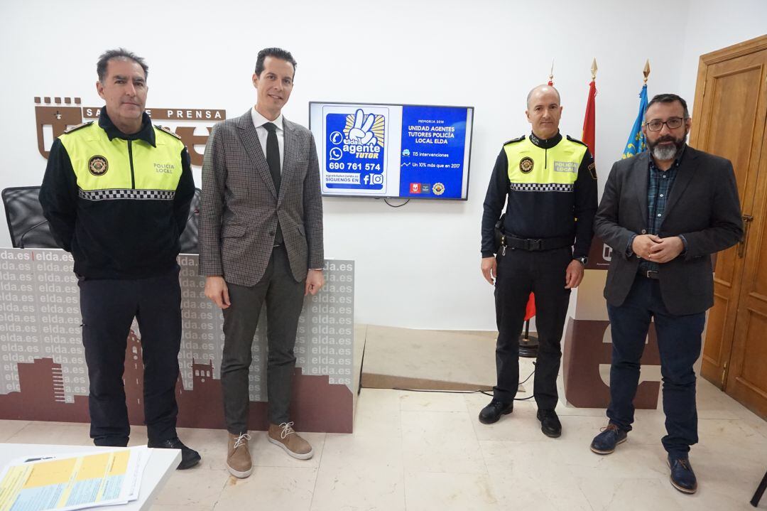 Aumentan las incidencias del Agente Tutor de Menores de Elda en 2018