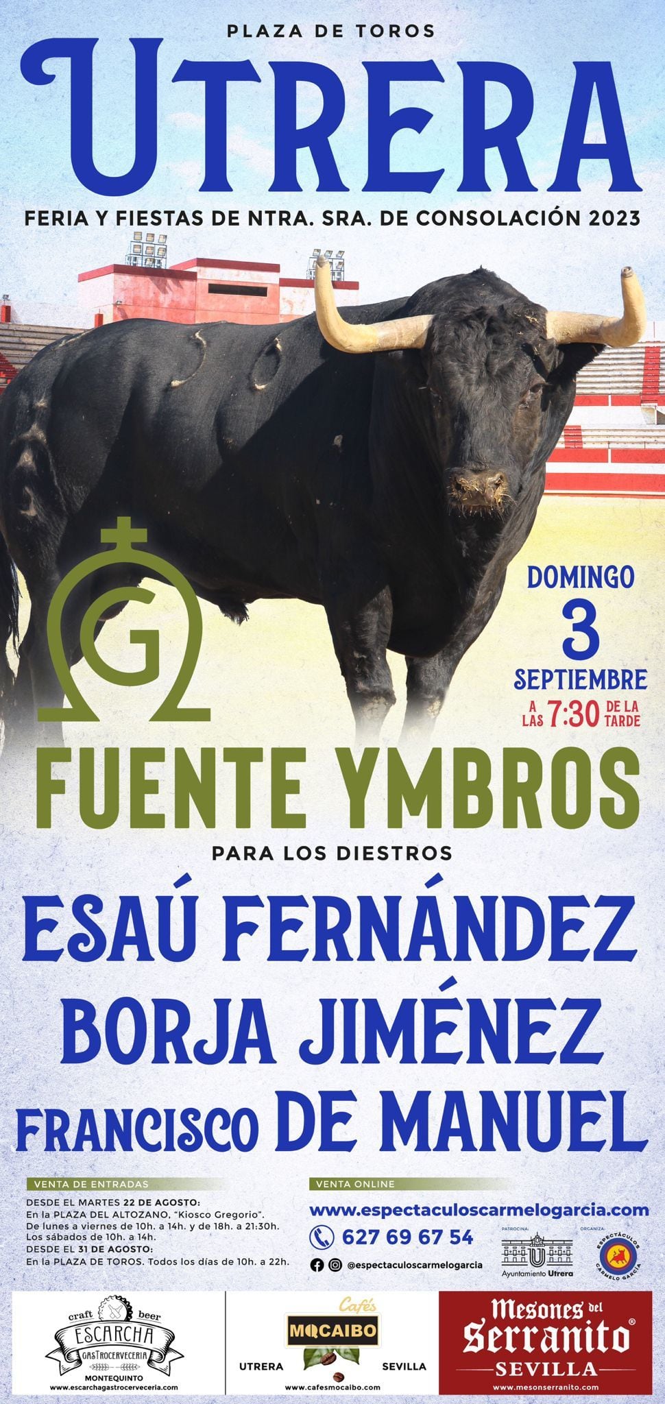 Cartel para la Feria de Utrera 2023