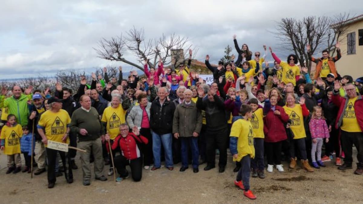 'No a la mina en la Sierra de Yemas' cierra los actos de su primer aniversario