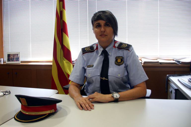Rosa Negre, responsable d'atenció al ciutadà dels Mossos d'Esquadra 