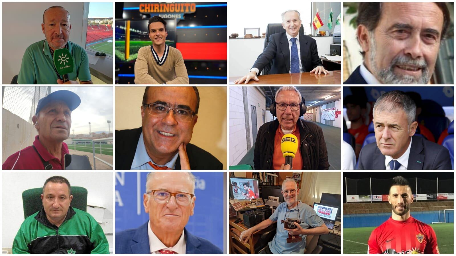 Algunas de las voces del Carrusel Deportivo de la Cadena SER.