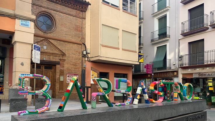 Entrevista con Mari Carmen Javierre y Mari Carmen Arroyo, presidenta y coordinadora de la Asociación Alzheimer Barbastro, junto a Marina Bermón, coordinadora del Centro CEPAIM de Barbastro