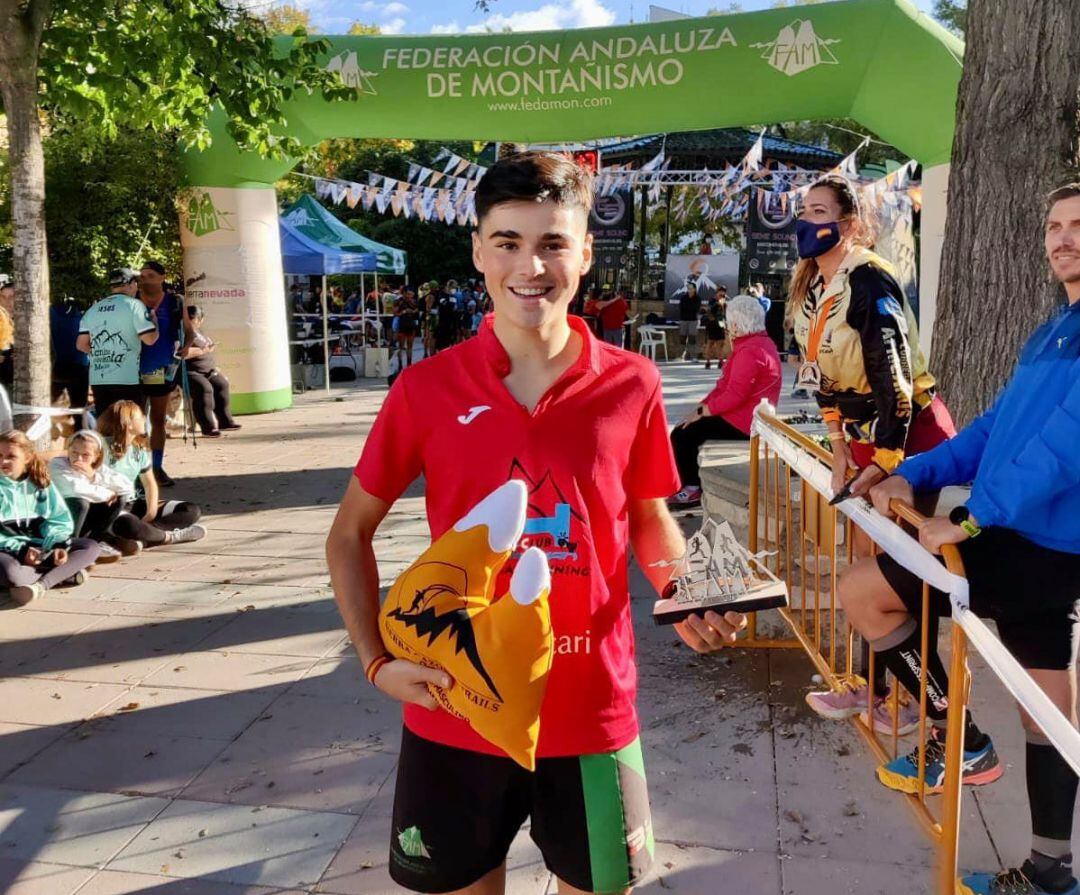 El joven atleta rondeño no para de cosechar éxitos esta temporada