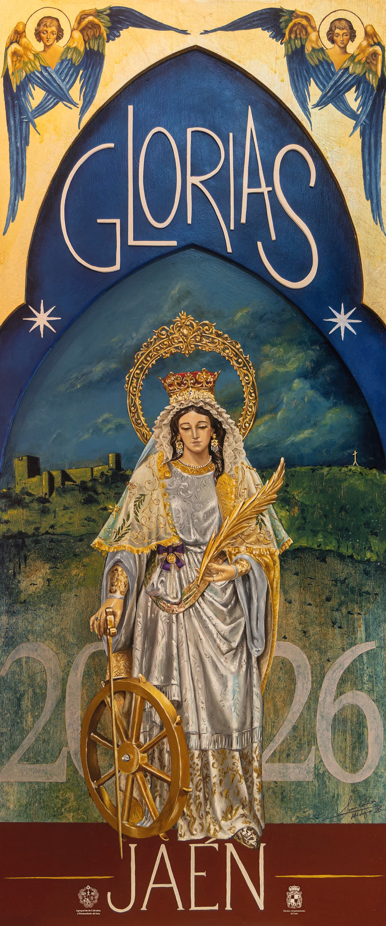 Cartel completo del tiempo de Gloria de Jaén para 2026.