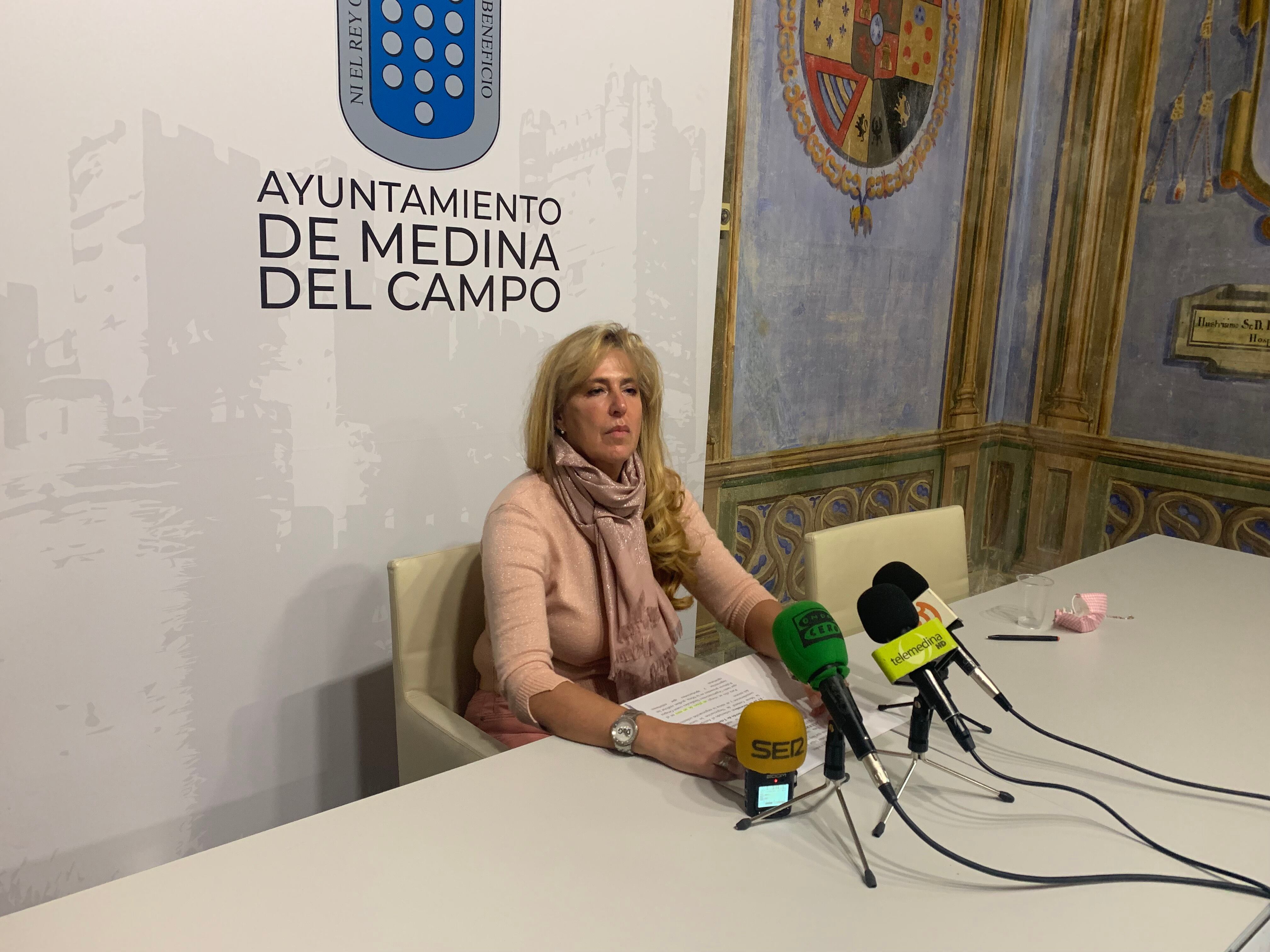 La edil de Personal, Paloma Domínguez, detalla el acuerdo de teletrabajo