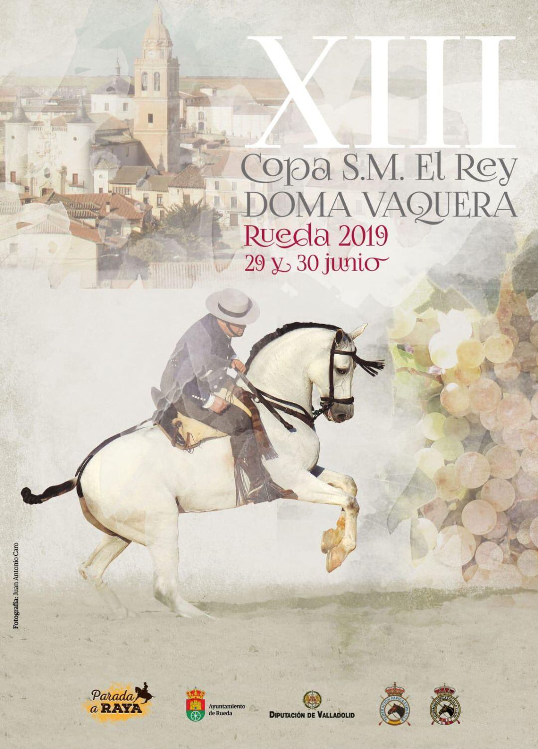 Rueda acogerá la XIII edición de la Copa SM el Rey de Doma Vaquera