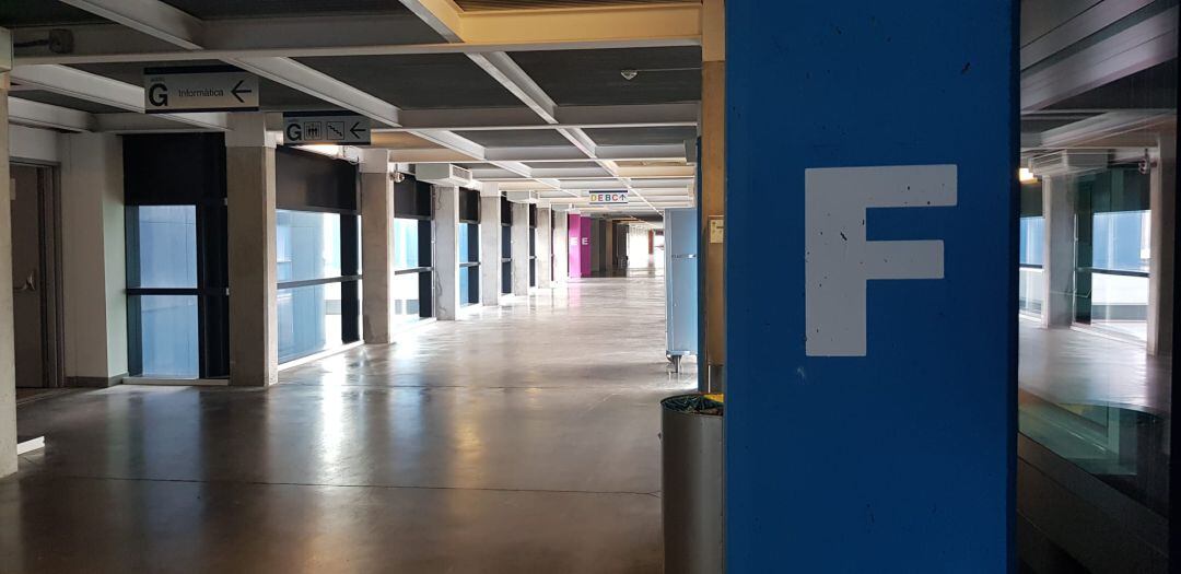 Imagen de archivo del acceso a la zona habilitada para pacientes Covid