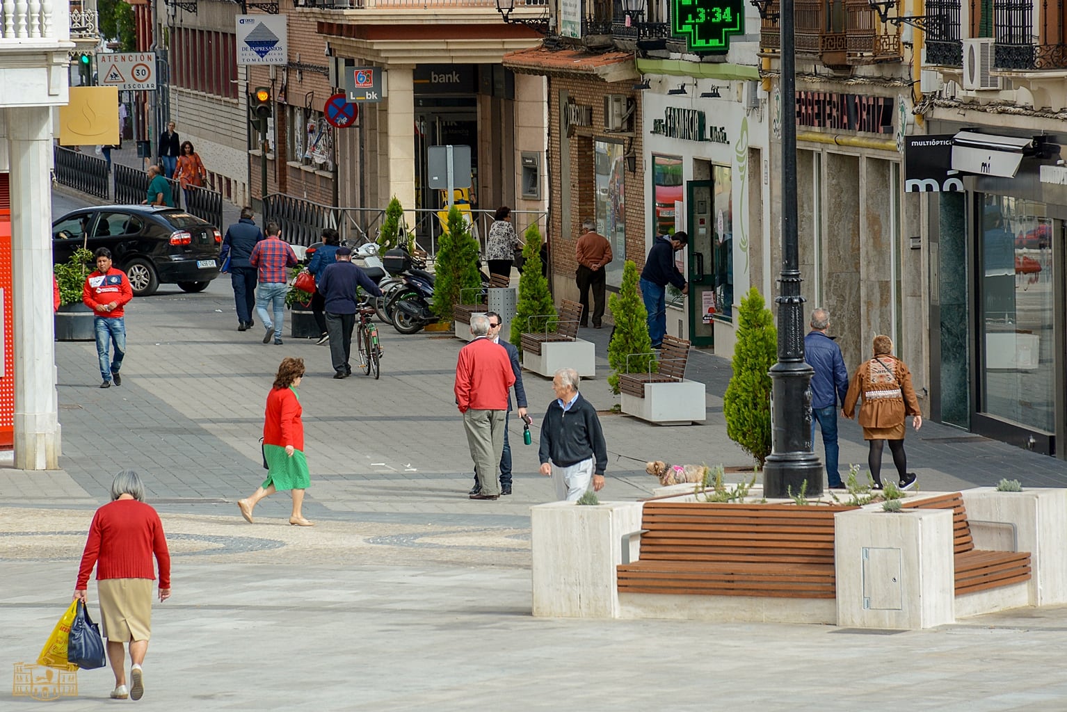 Zona comercial de Tomelloso