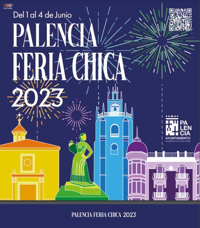 Cartel de la Feria Chica de Palencia