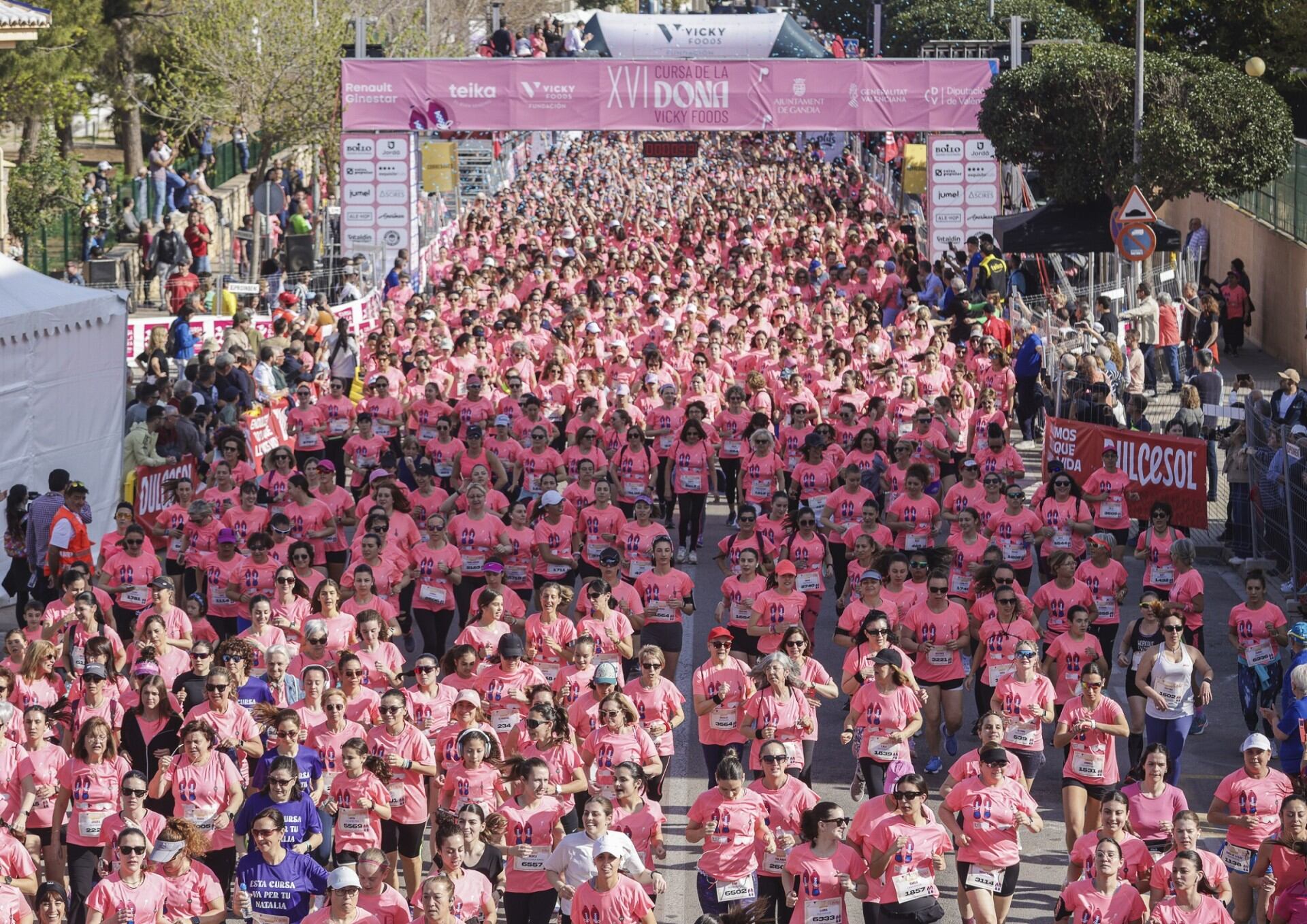 Salida de la Cursa de la Dona