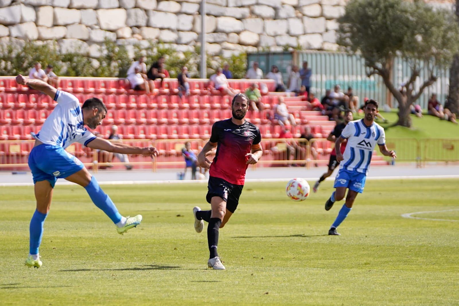 Imagen del partido disputado entre La Nucía y el Atlético Baleares