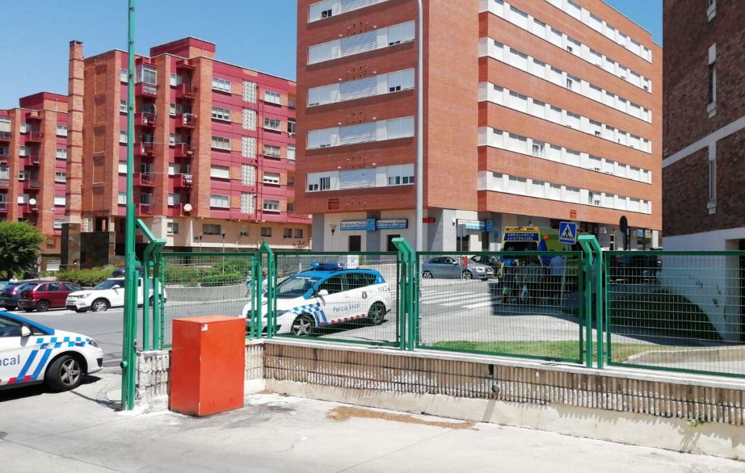 Atropello de peatón en el barrio de La Albuera