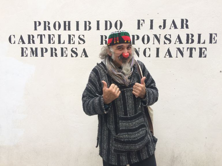 Pepe Ciclo durante la entrevista con Radio Córdoba