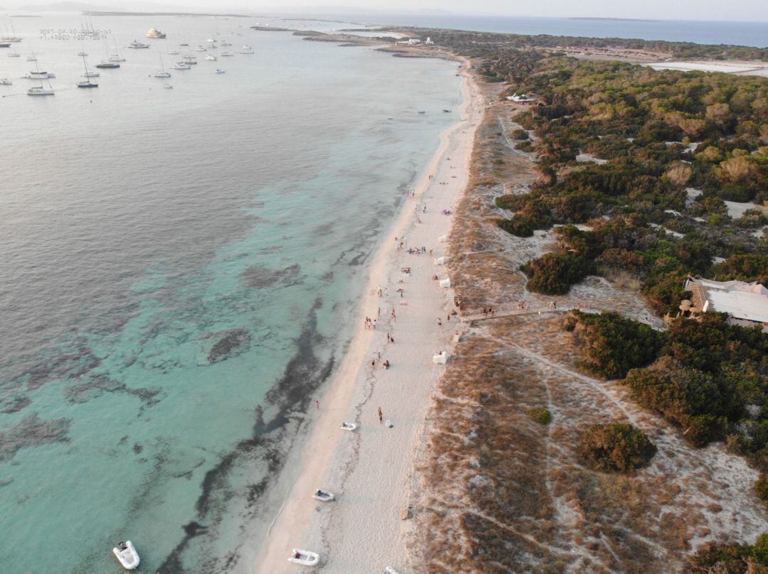 Demanda muy alta en agosto en Formentera