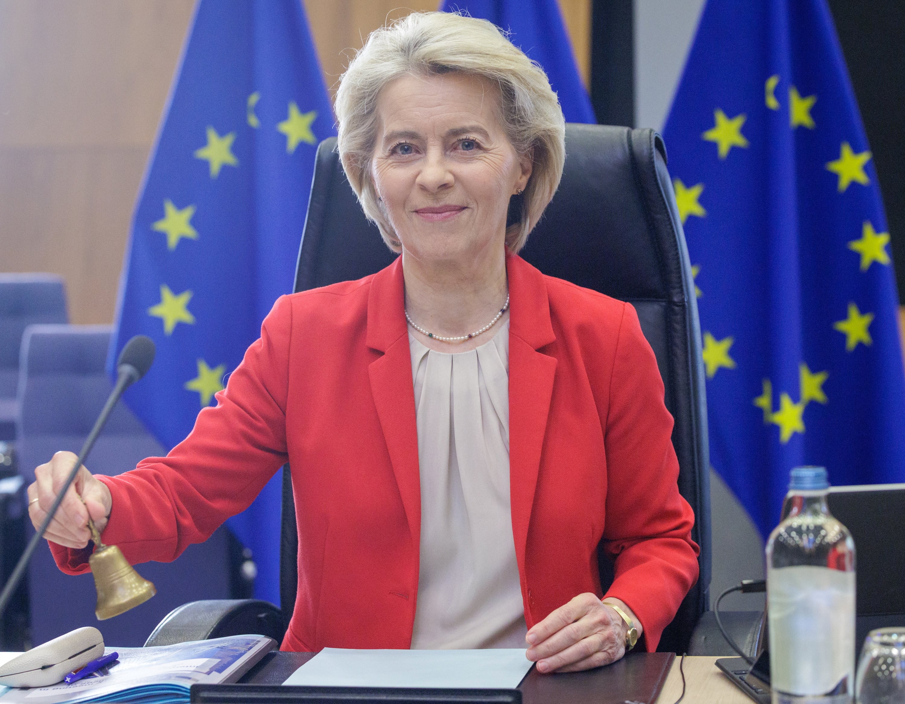 La presidenta de la Comisión Europea, Ursula von der Leyen.