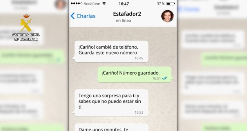 Estafa detectada por la Guardia Civil
