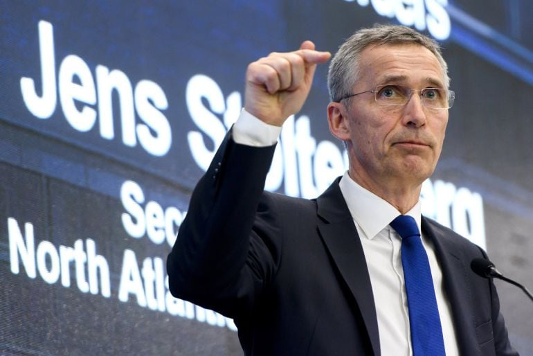 El secretario general de la OTAN, Jens Stoltenberg