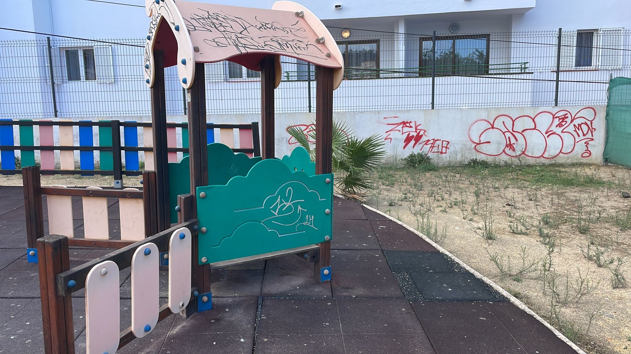 Imagen de un parque infantil de Sant Antoni