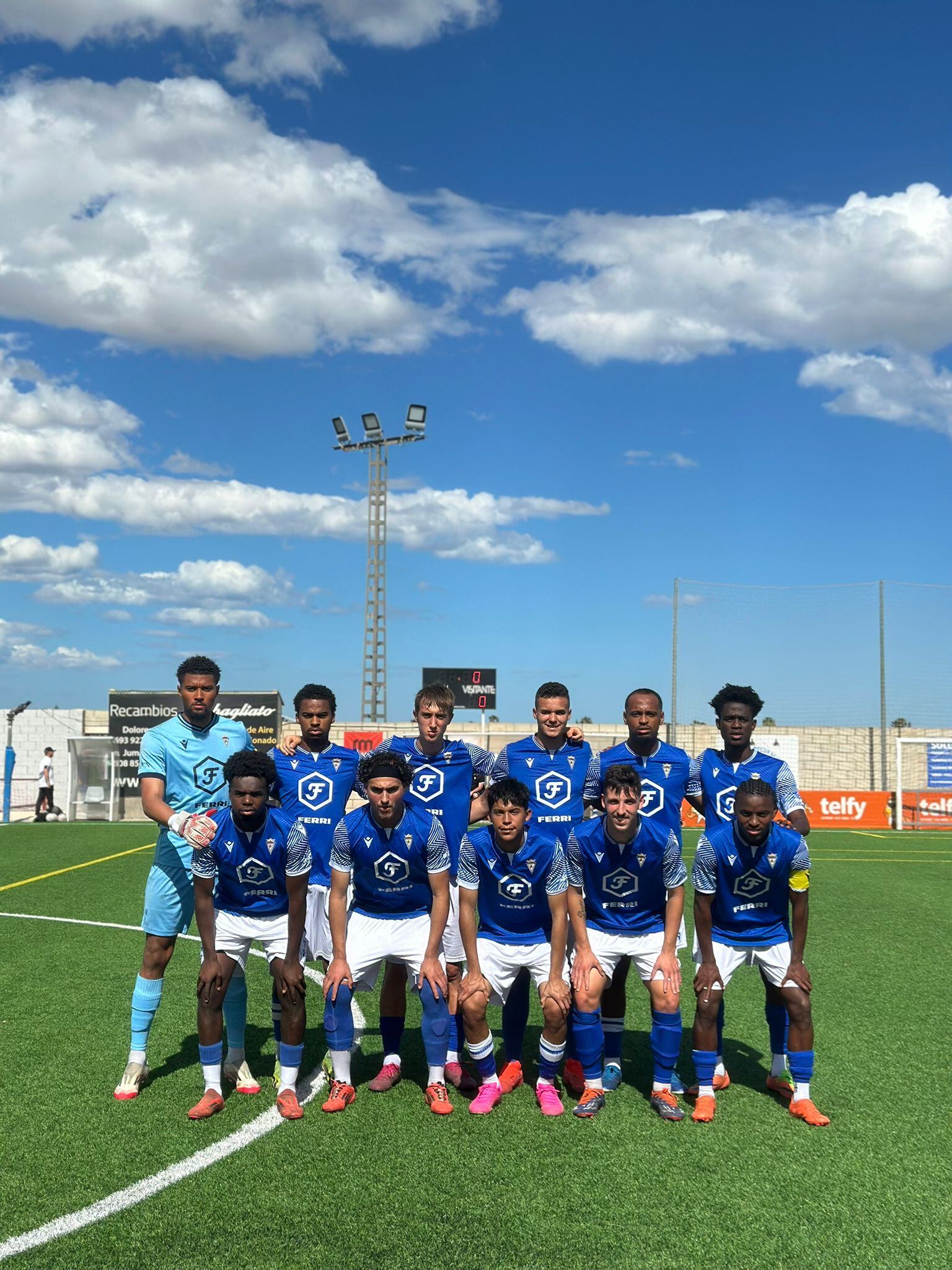 Alineación inicial del Villena CF